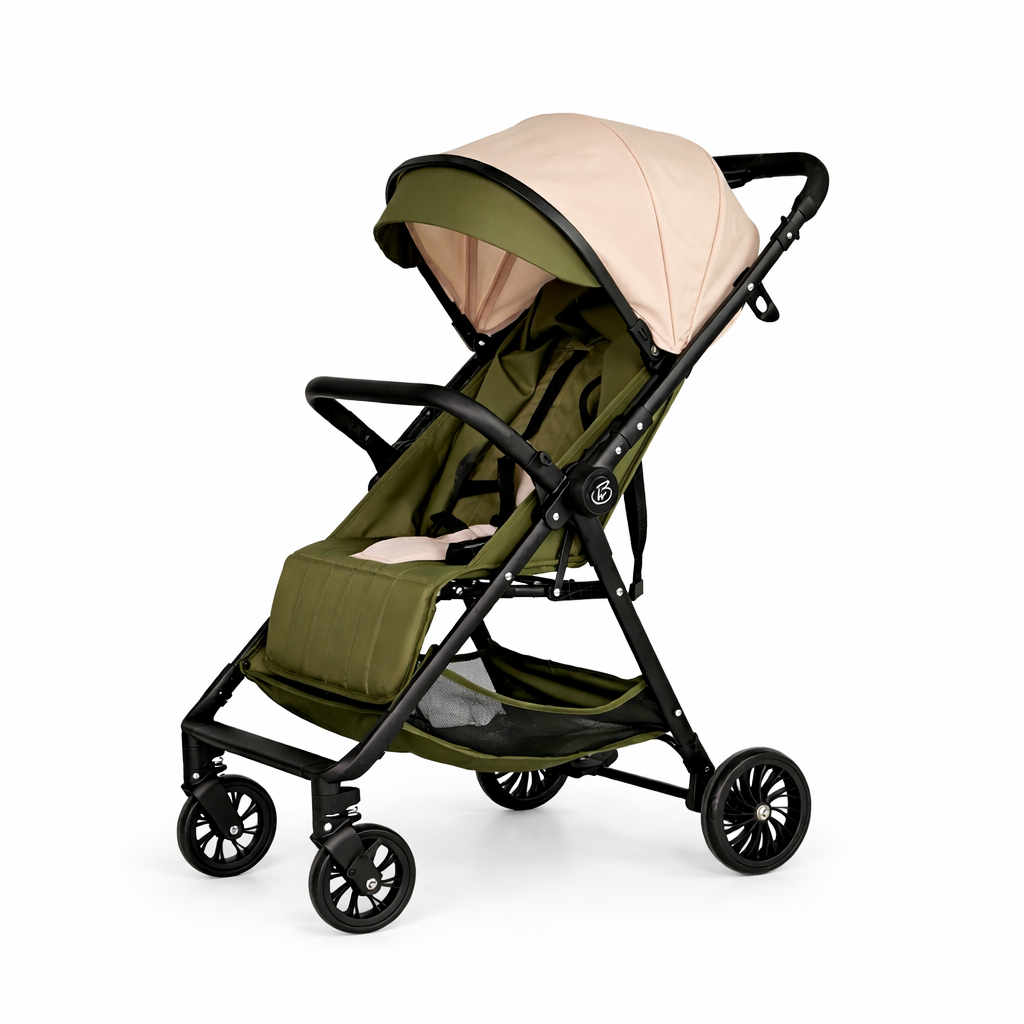 Roam Switch Lightweight Reversible Handlebar Compact Baby Stroller - OLIVE