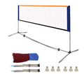 Portable Badminton Net Set 4.1m + Balls