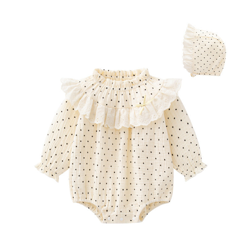Kids Baby Long Sleeve Romper Onesie with Hood Ins Style