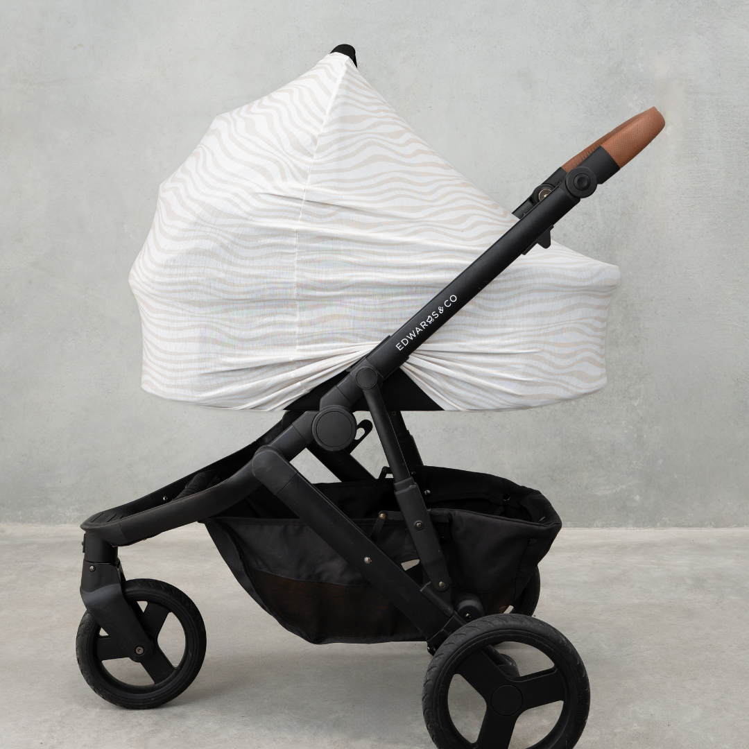 Beige Wave Multi-Use Cover