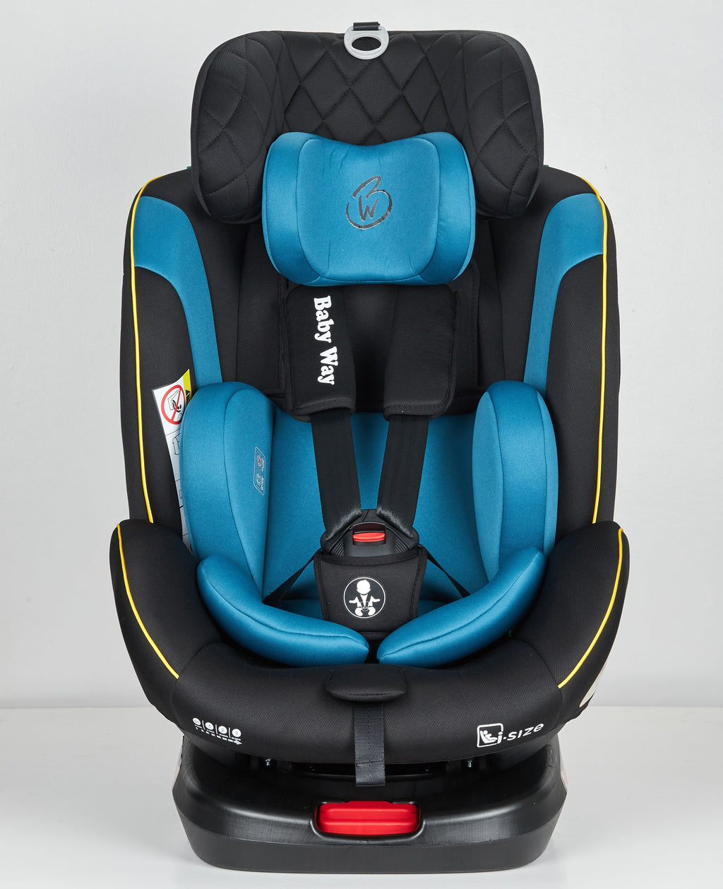 Preorder - GoldSpin BLUE i-Size 360 Rotating Convertible Car Seat with ISOFIX and TOP TETHER