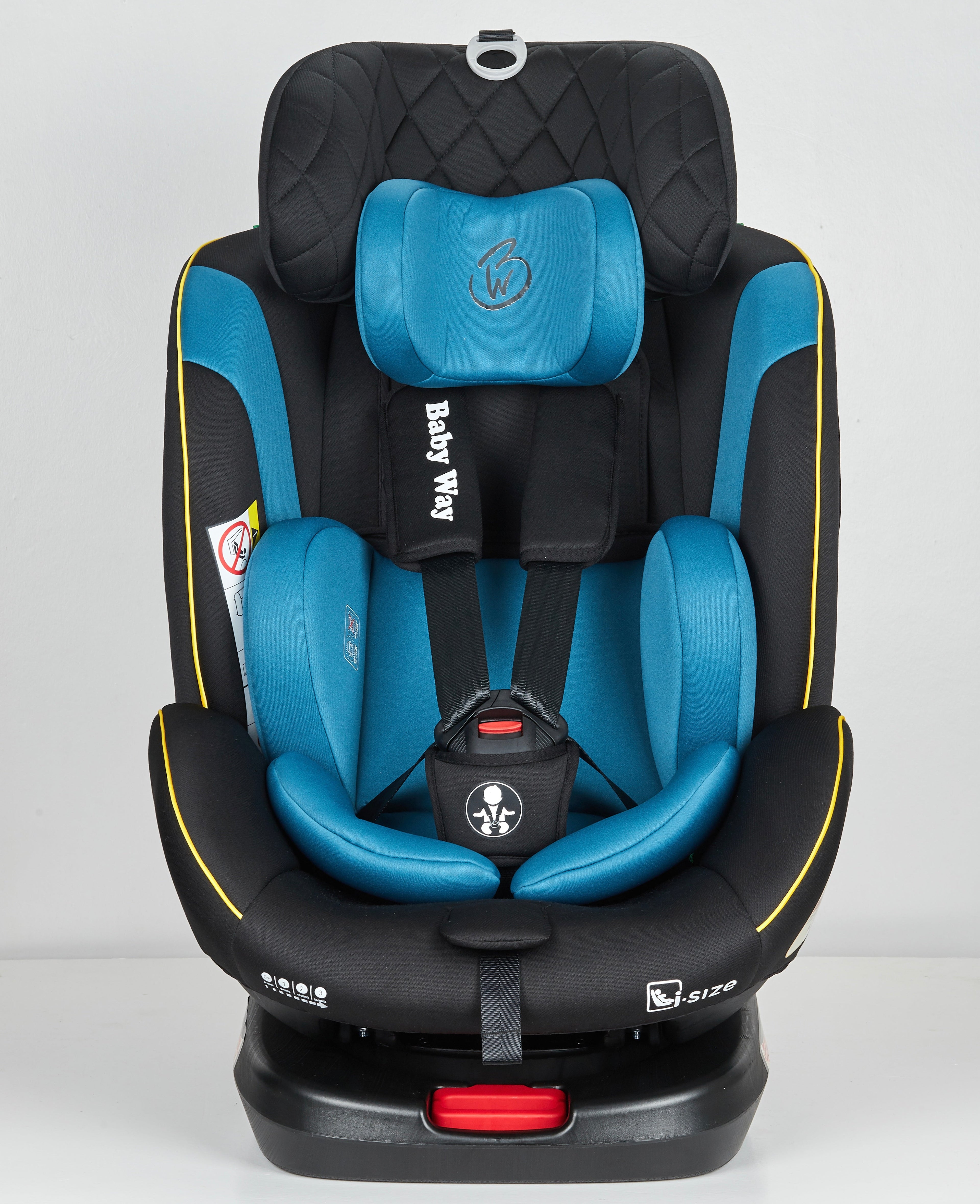 Preorder - GoldSpin BLUE i-Size 360 Rotating Convertible Car Seat with ISOFIX and TOP TETHER