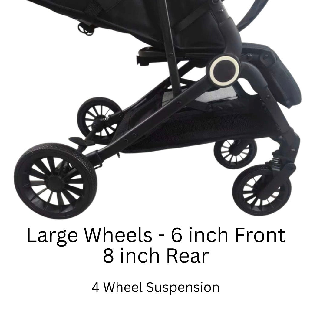 Cooper - Compact & Lightweight Urban Stroller + Capsule Car Seat + Base with Pull Handle