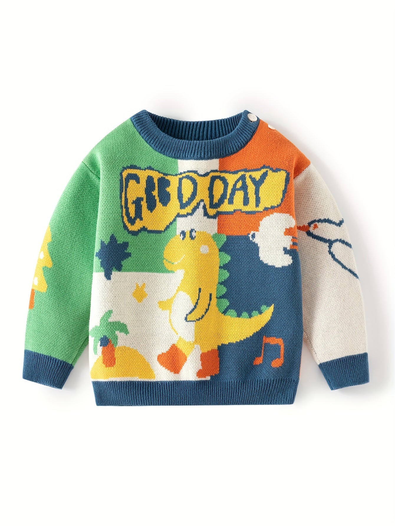 Dinosaur Themed Sweater