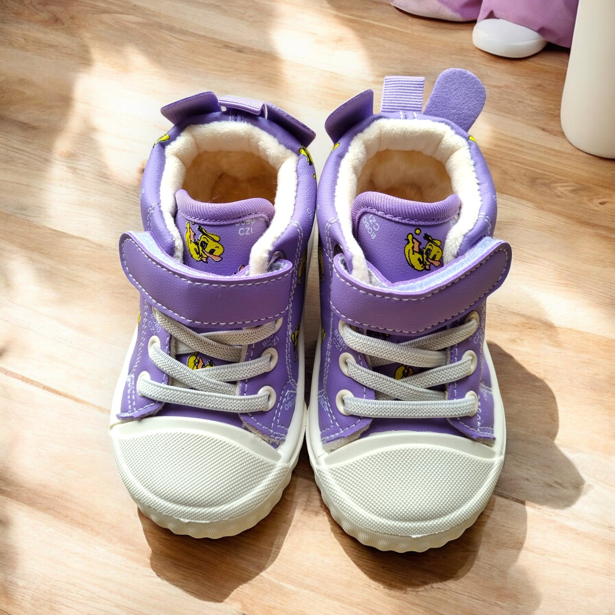 Plush High-Tops – Soft, Secure & Playful