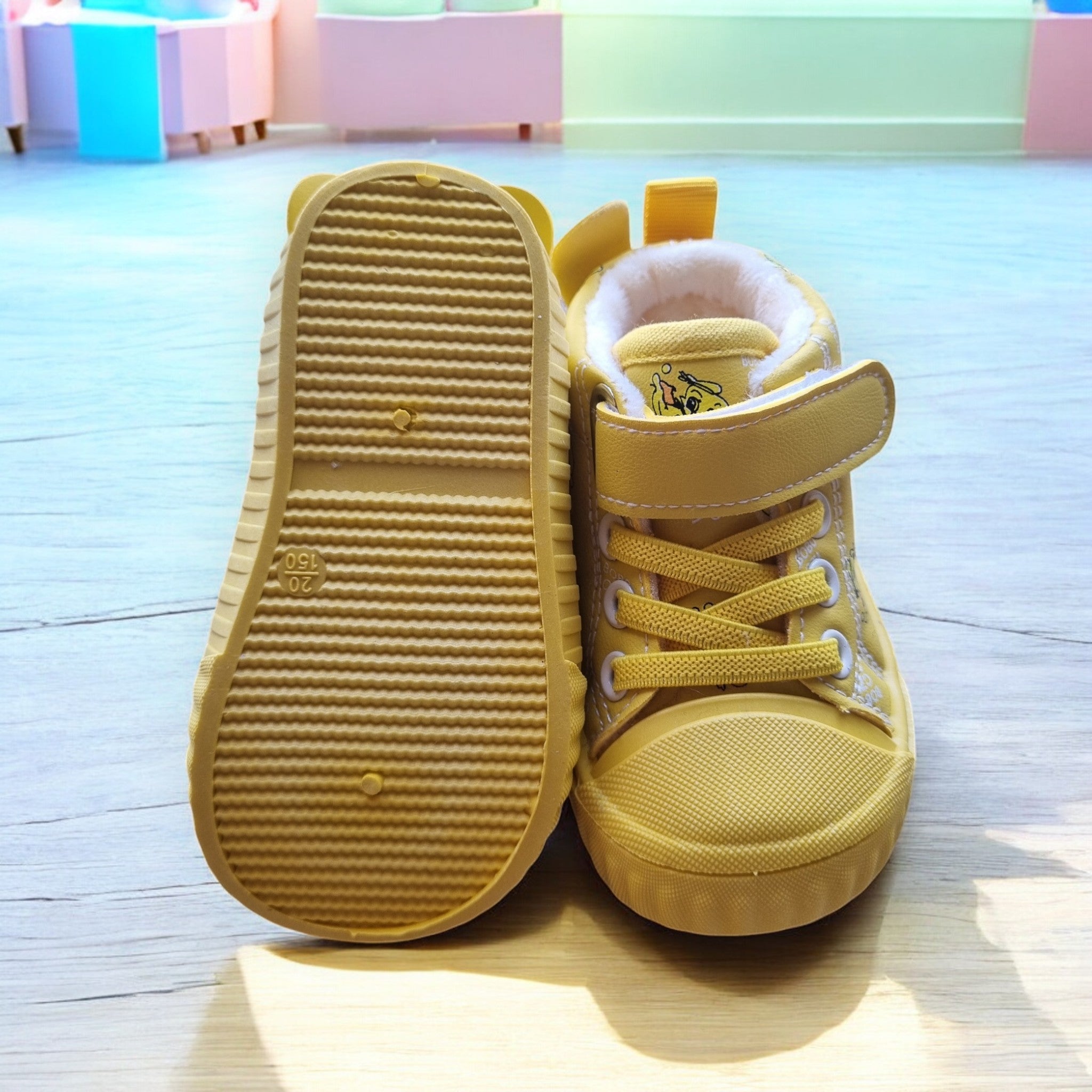 Plush High-Tops – Soft, Secure & Playful