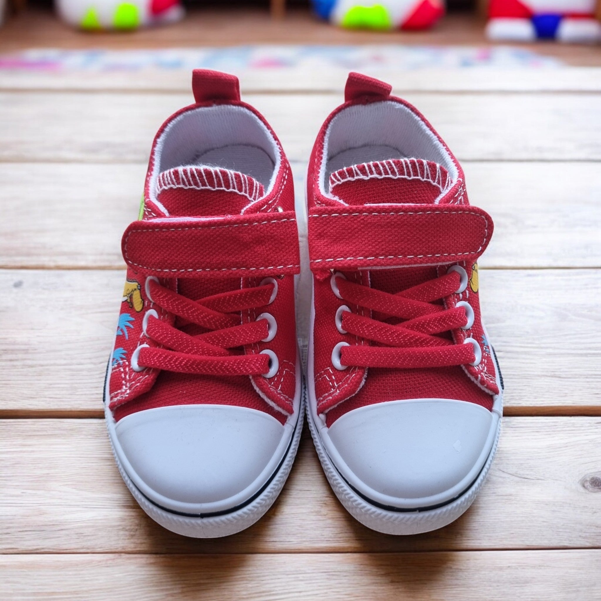 DinoTeam Canvas Sneakers – Colourful & Comfy