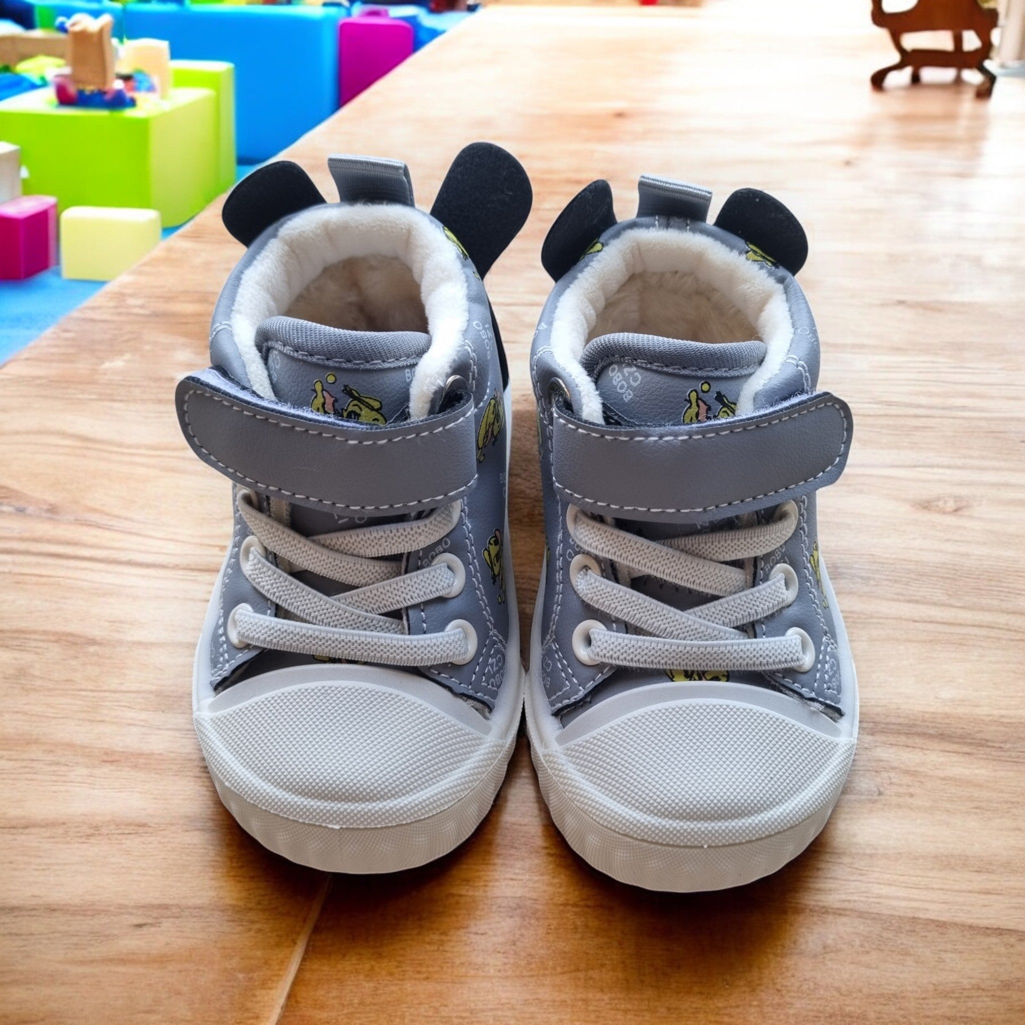 Plush High-Tops – Soft, Secure & Playful