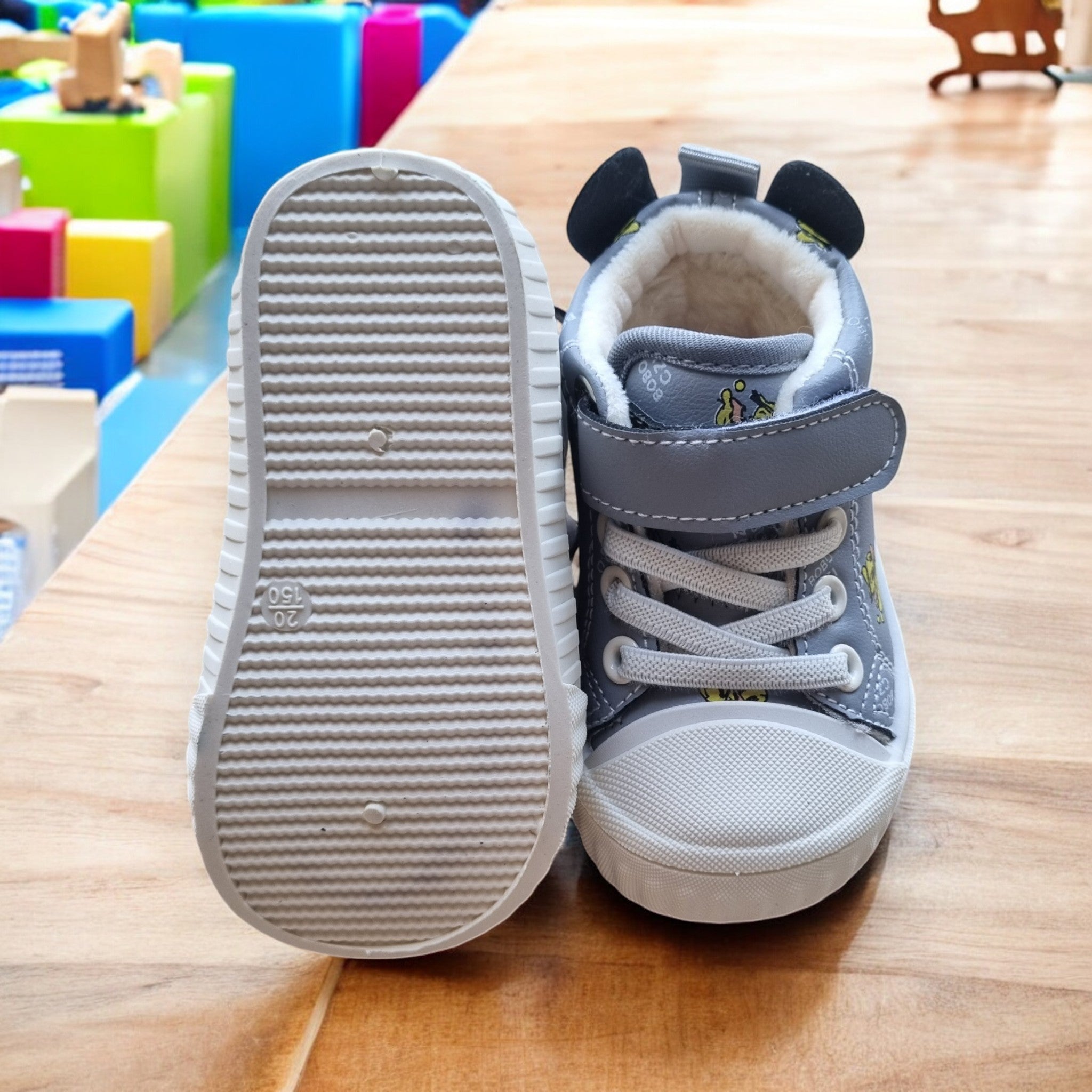 Plush High-Tops – Soft, Secure & Playful