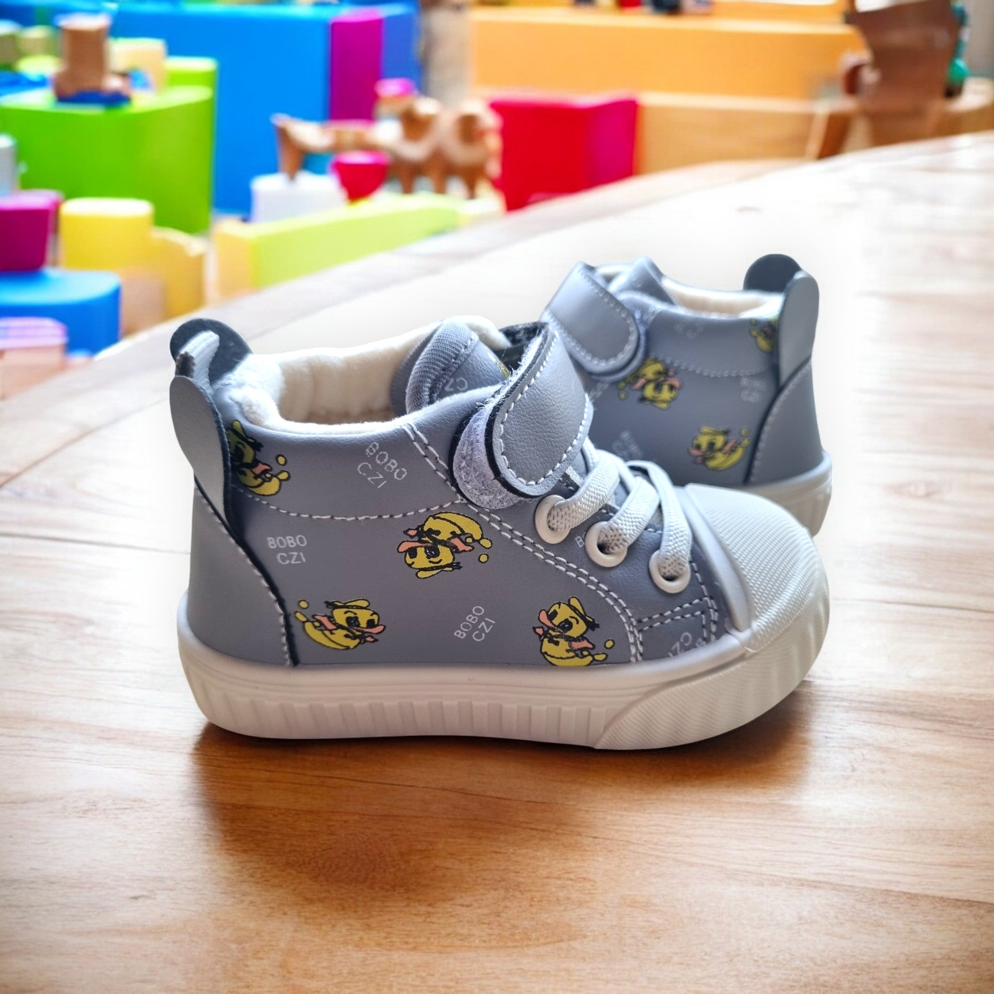 Plush High-Tops – Soft, Secure & Playful