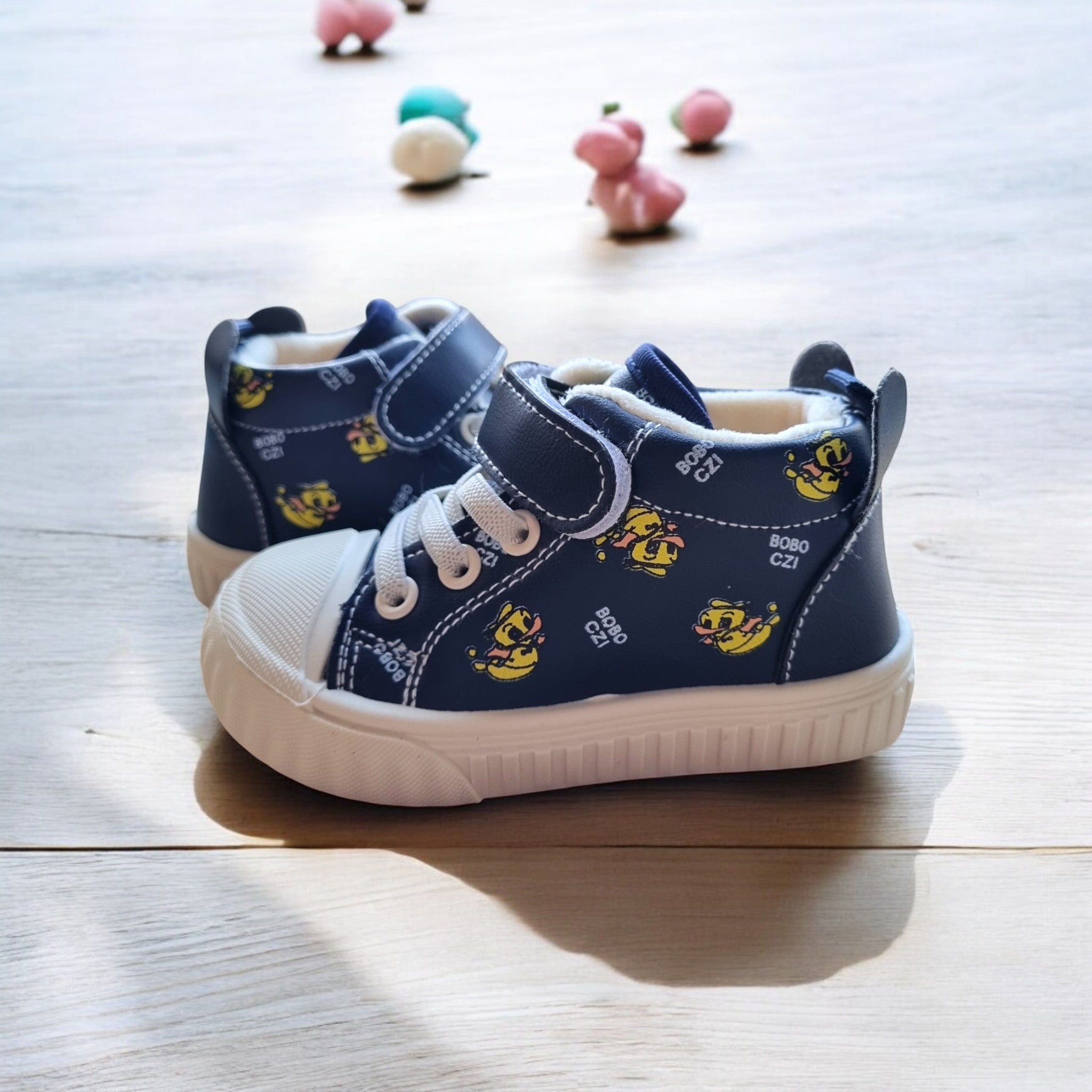 Plush High-Tops – Soft, Secure & Playful