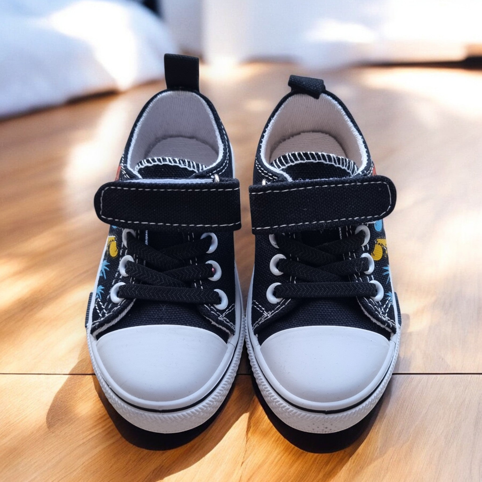 DinoTeam Canvas Sneakers – Colourful & Comfy