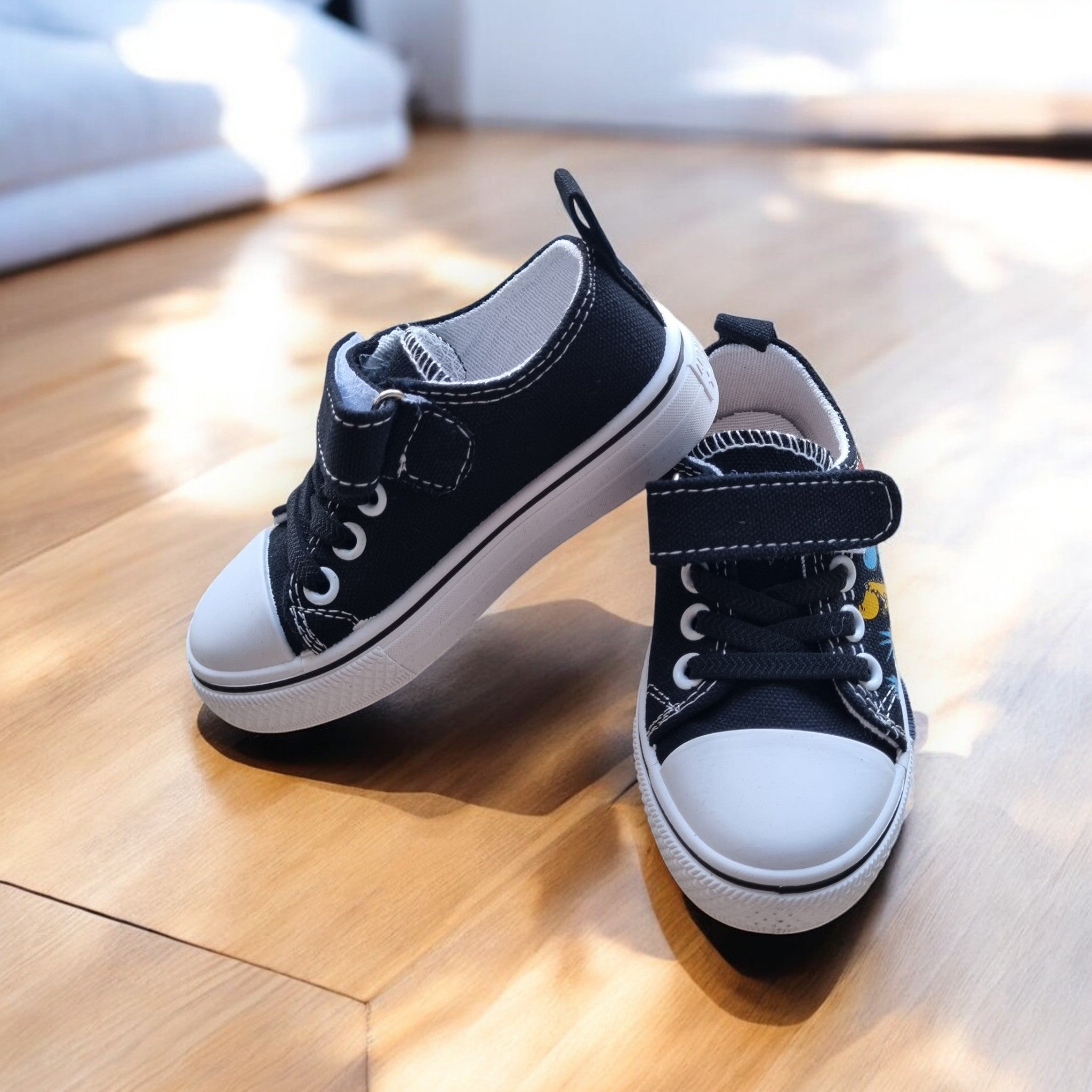 DinoTeam Canvas Sneakers – Colourful & Comfy