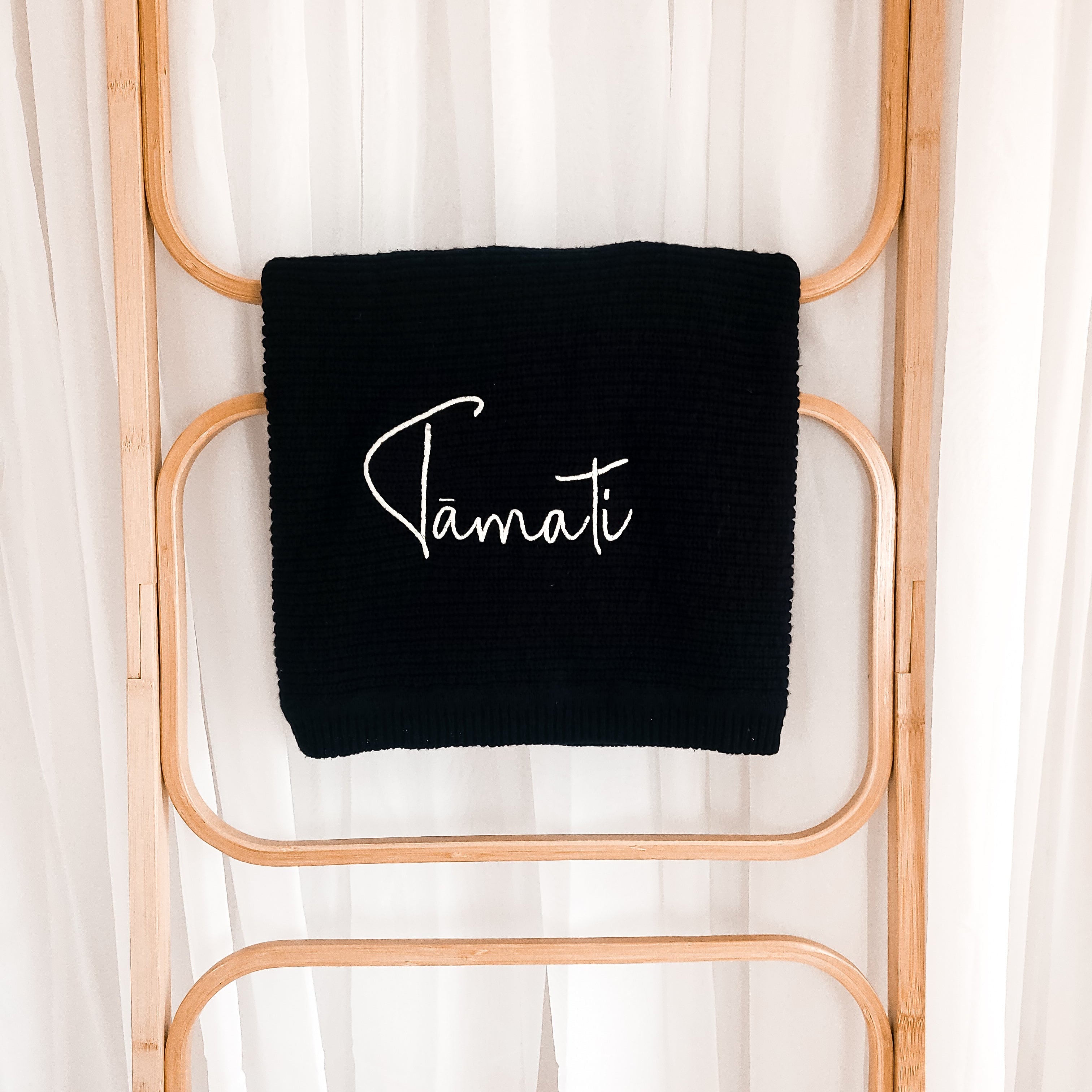 Knit Blanket - Midnight
