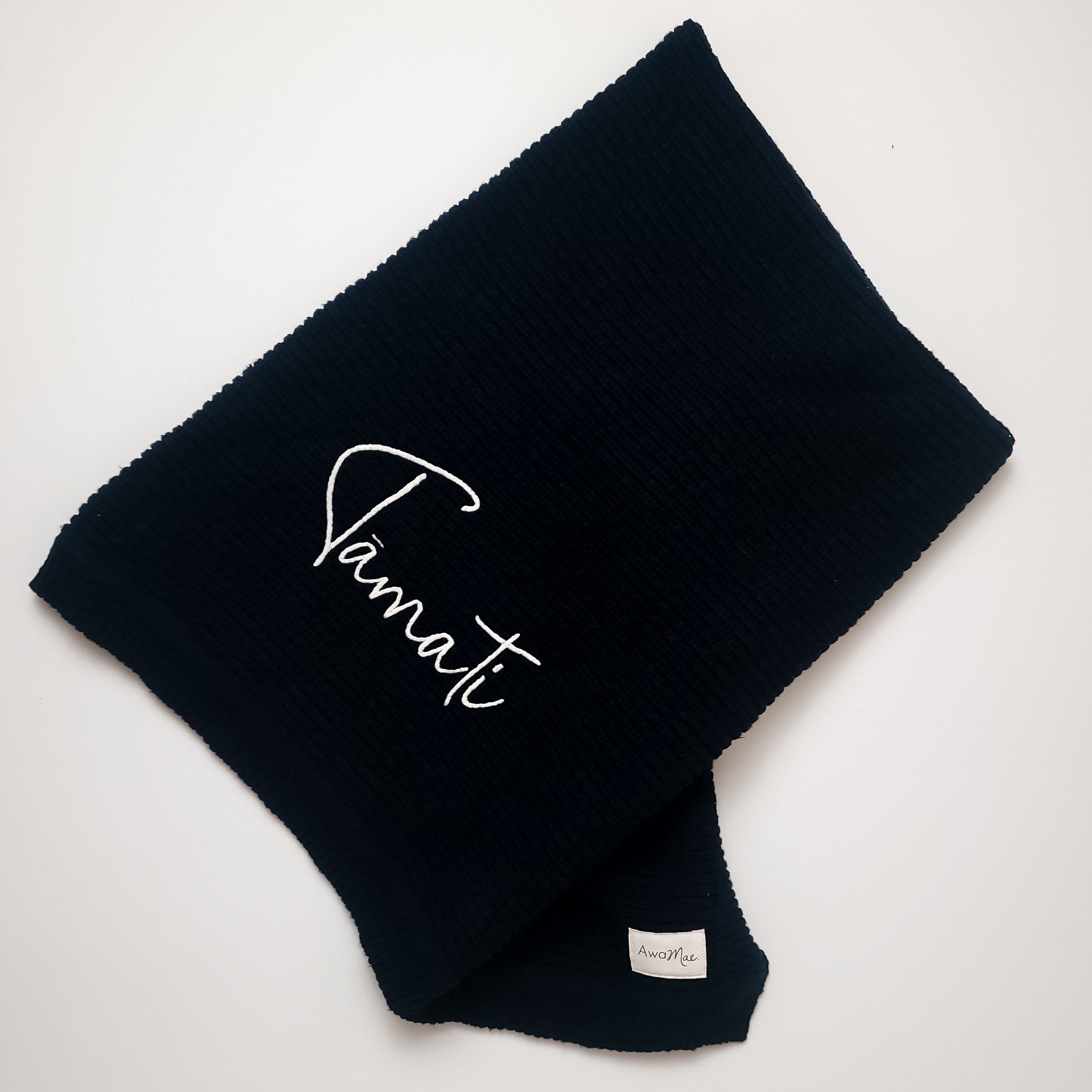 Knit Blanket - Midnight