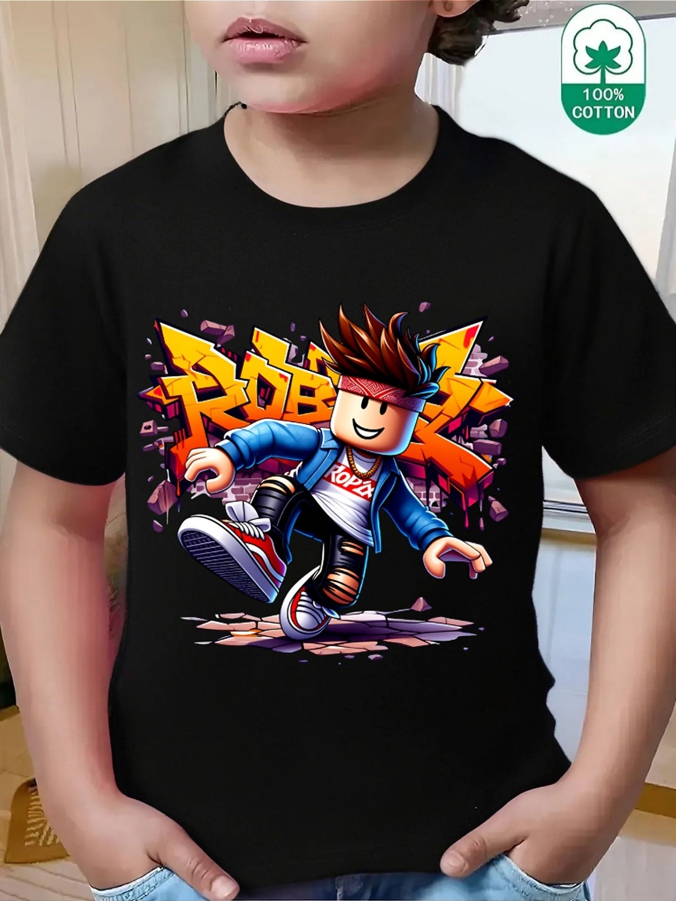 ROBLOX DANCE STREET STYLE Little Boys T-shirt
