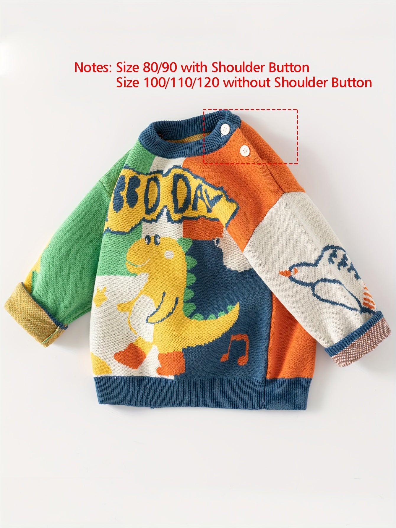 Dinosaur Themed Sweater