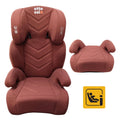 Zen i-Size Booster Car Seat with Isofix and Adjustable Headrest - PINK