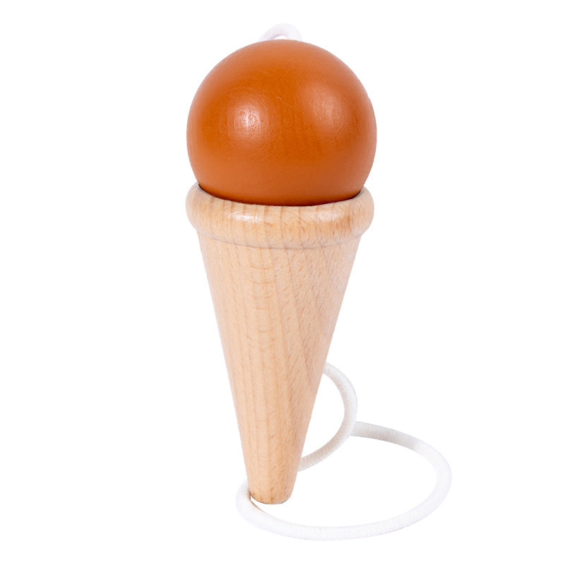 Wooden Ball & Cup Skill Toy