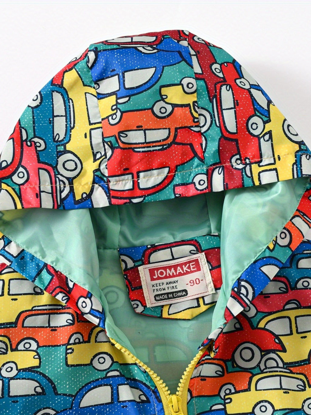 Full Print Windbreaker Hooded Jacket