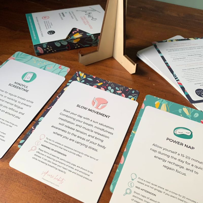 Thrive - Daily Wellness Card Deck (age 9+)