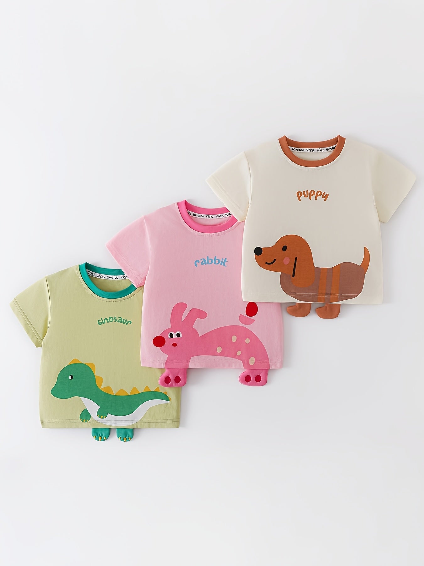 Lomi Rabbit  Animal 3D T-Shirt LT6T019
