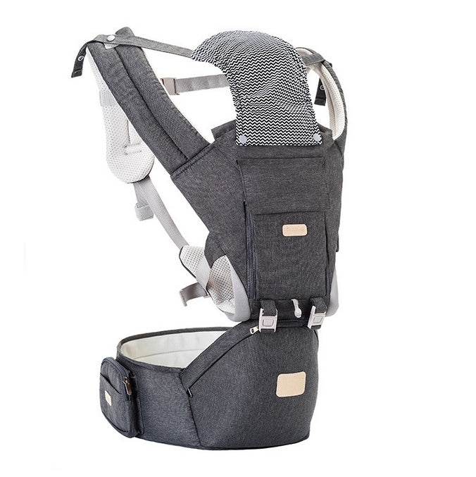 Infant Baby Carrier With Hip Seat Stool Backpack