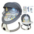 2-in-1 Electric Baby Rocker Swing / Bouncer & Dining Seat with Food Tray and Remote