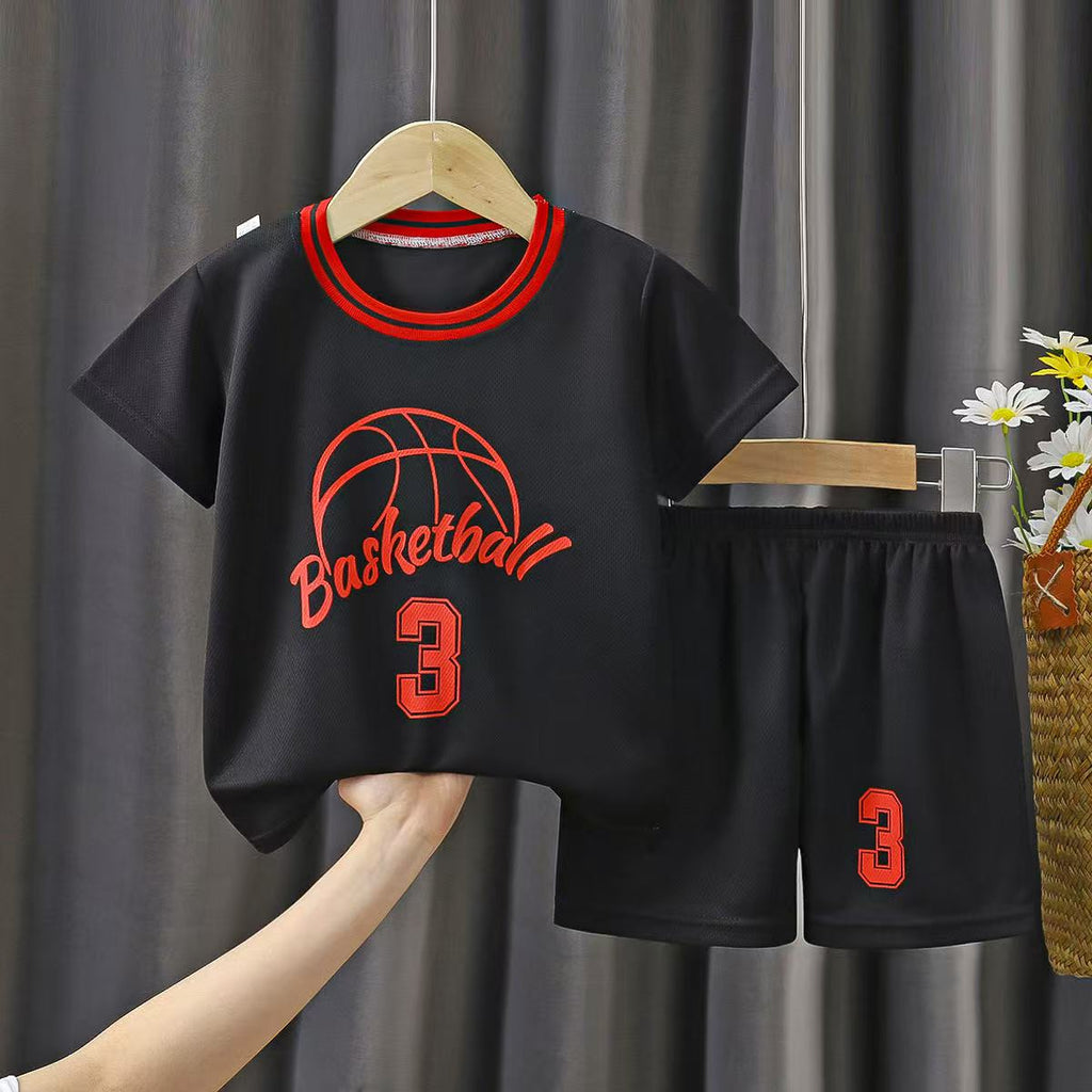 Kids Sportswear Matching Set – Basketball & Netball Style