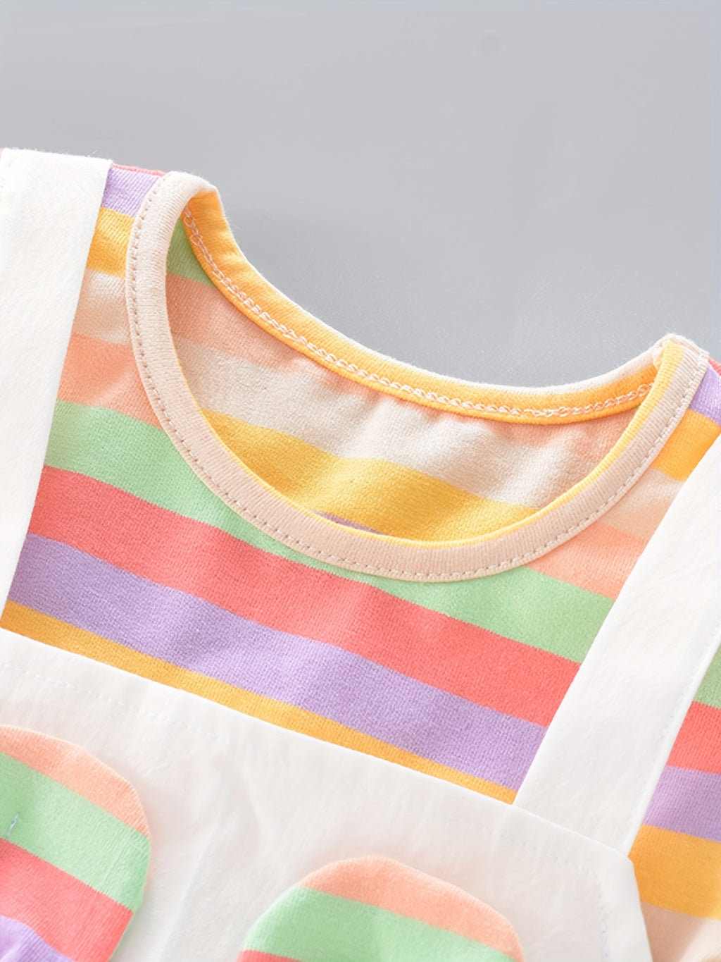Girls' Sweet Pinafore Dress