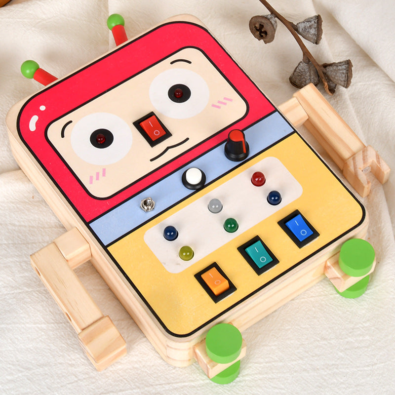 Circuit Board Switch & LED Busy Board