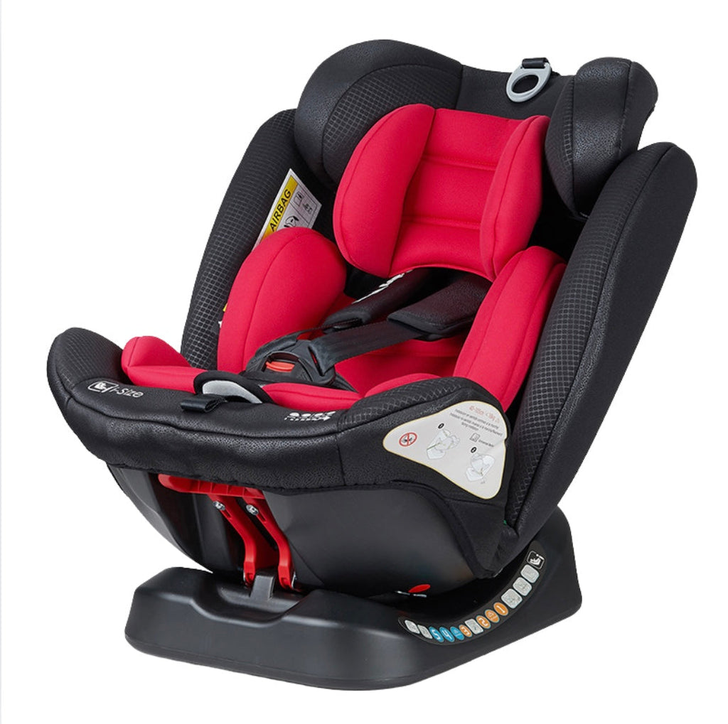 GrowSwitch iSize Convertible Car Seat for 0-12 years - RED