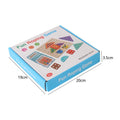 Shape Matching Rope Threading Toy