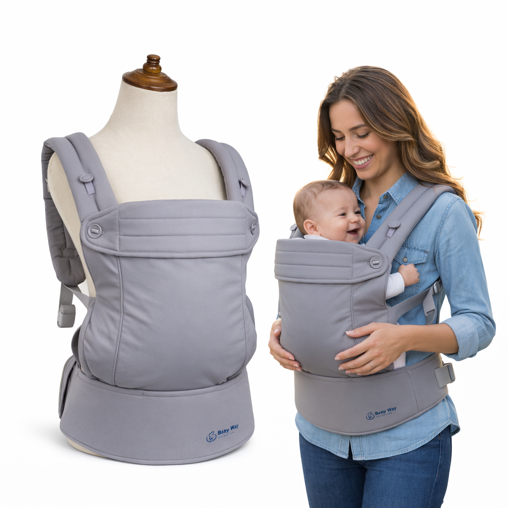 ComfortCarry Ergonomic Baby Carrier - GREY