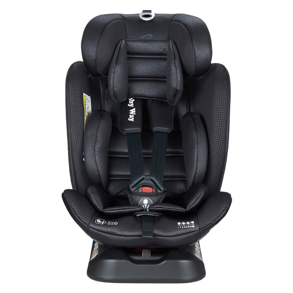 GrowSwitch iSize Convertible Car Seat for 0-12 years - BLACK