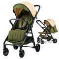 Roam Switch Lightweight Reversible Handlebar Compact Baby Stroller - OLIVE
