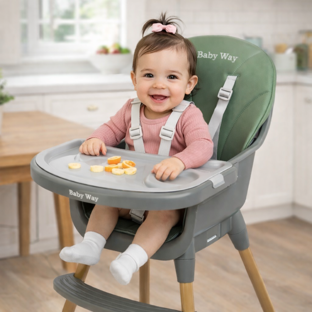 Willow 3 in 1 Multifunctional Kids High Chair - SAGE
