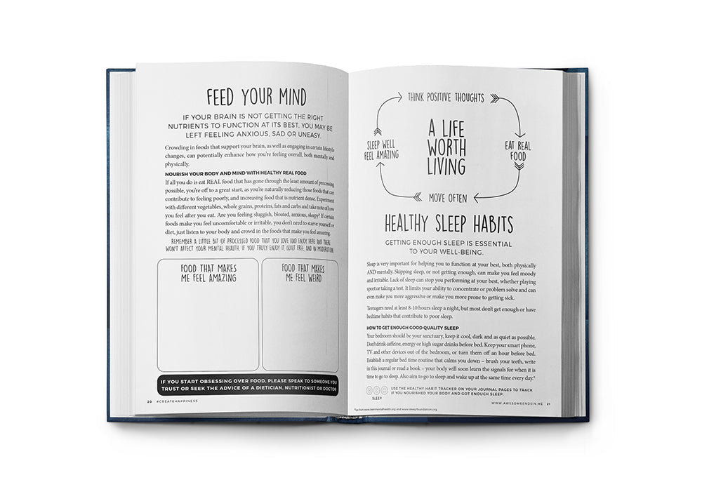 Resilient ME Gratitude Journal for Teens (Age 12-18)