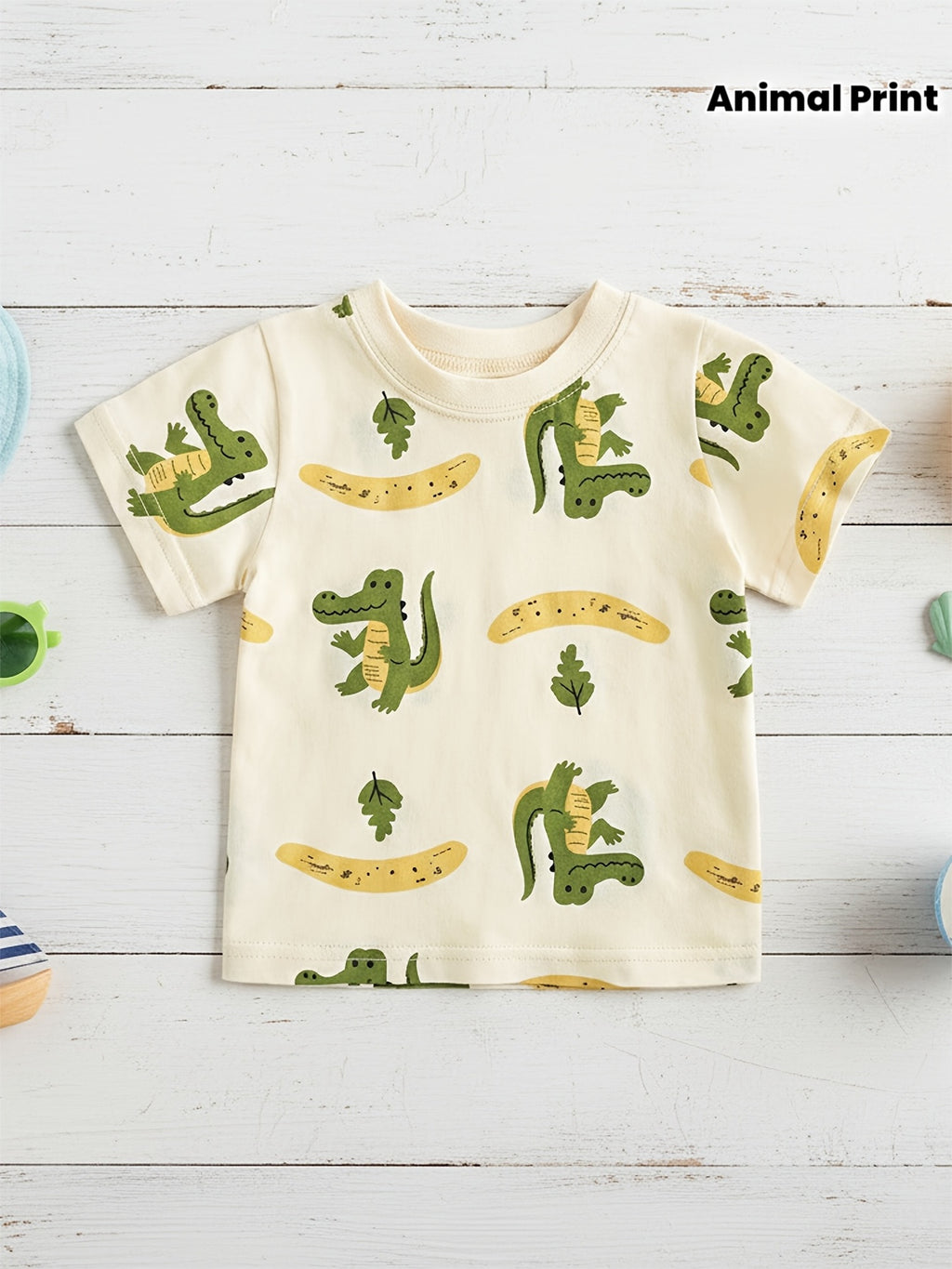 Summer Animal Print Baby T-Shirt