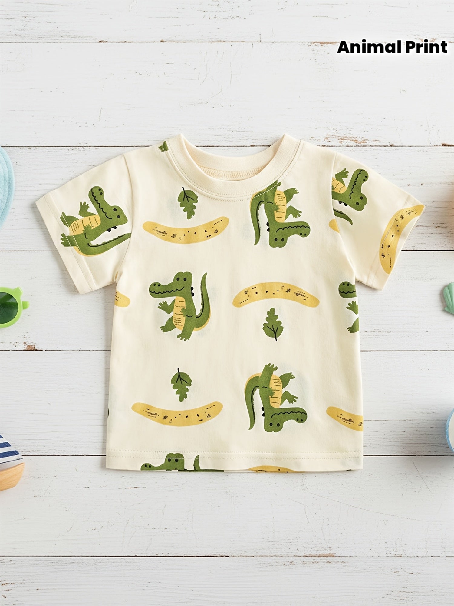 Summer Animal Print Baby T-Shirt