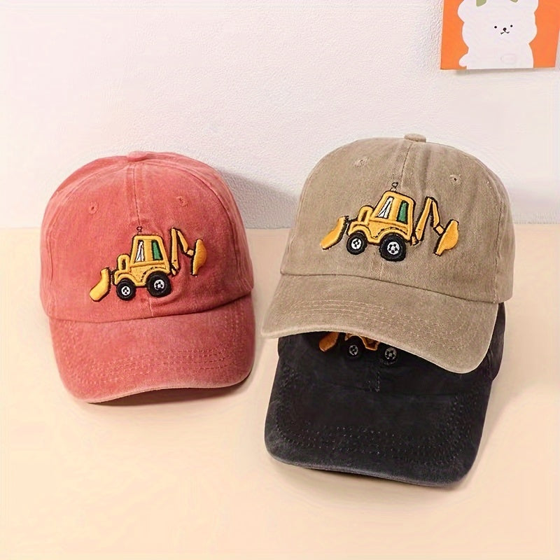 Boys Washed Baseball Cap