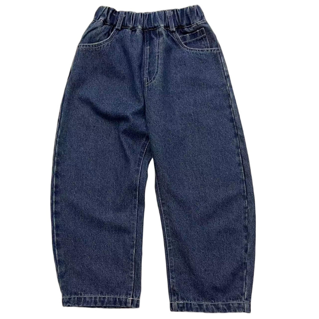 Boys' Jeans Casual Loose Pants Long Trousers  for Middle and Older Kids