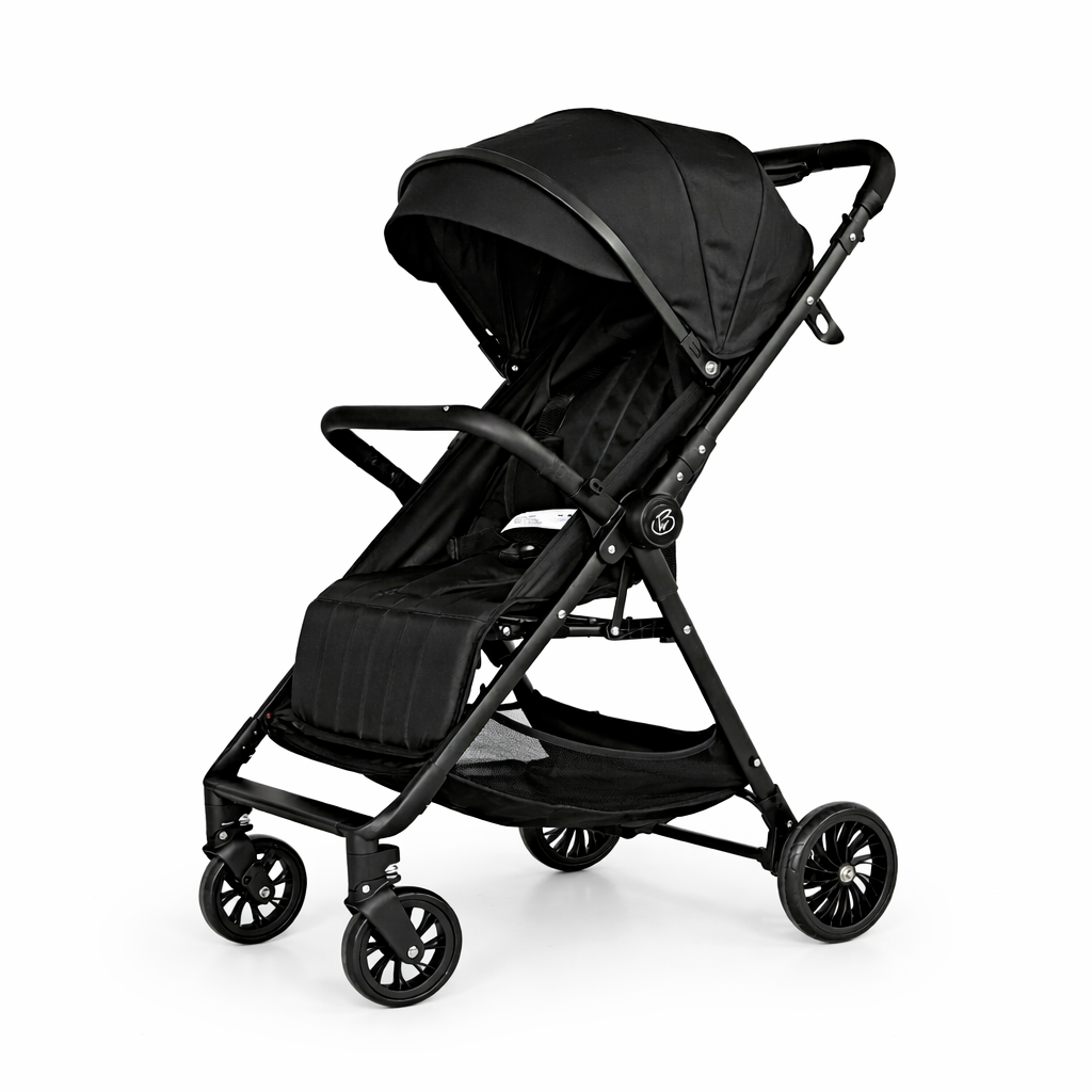 Roam Switch Lightweight Reversible Handlebar Compact Baby Stroller - BLACK
