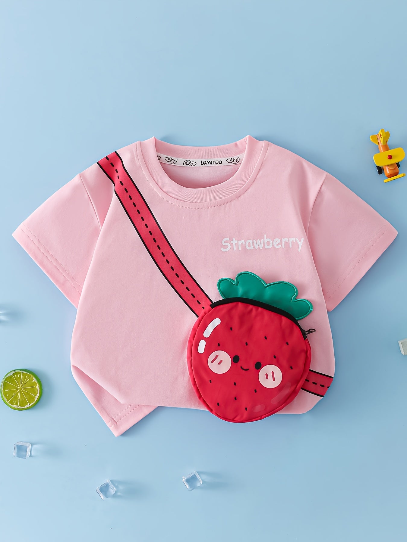 Strawberry  Pure Cotton Short-Sleeve T-shirt
