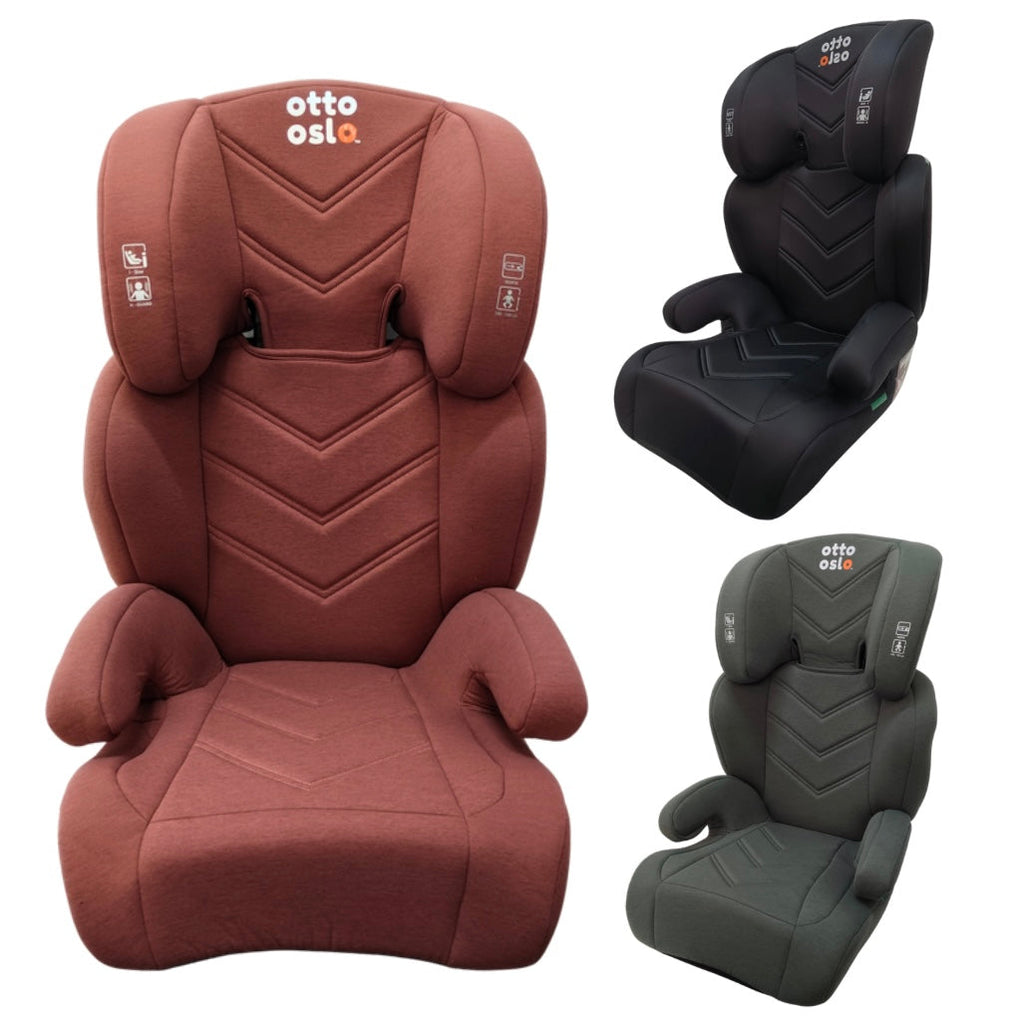 Zen i-Size Booster Car Seat with Isofix and Adjustable Headrest - PINK