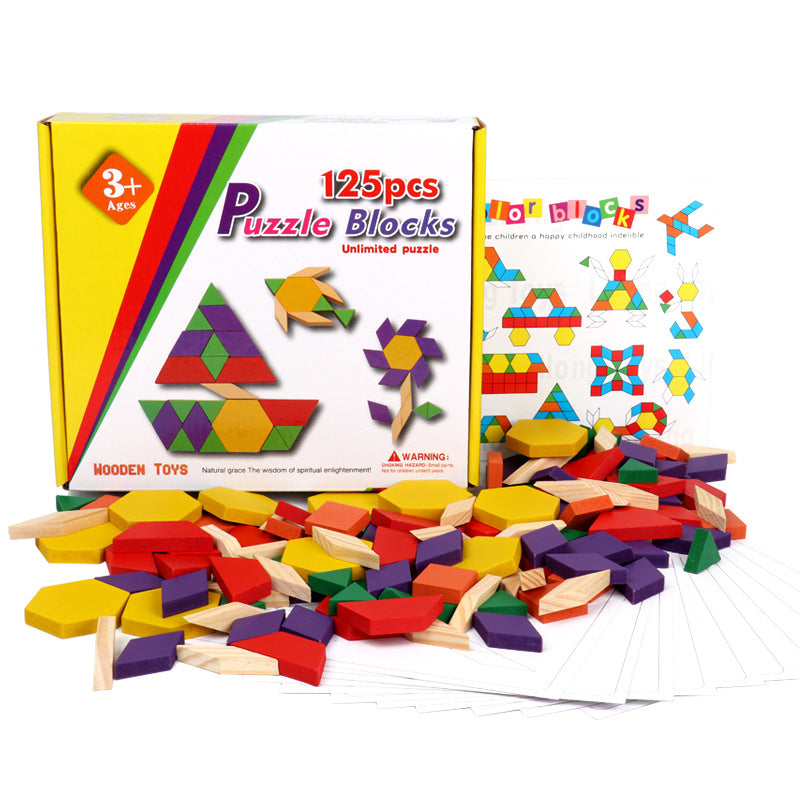 Wooden Tangram Puzzle Toy