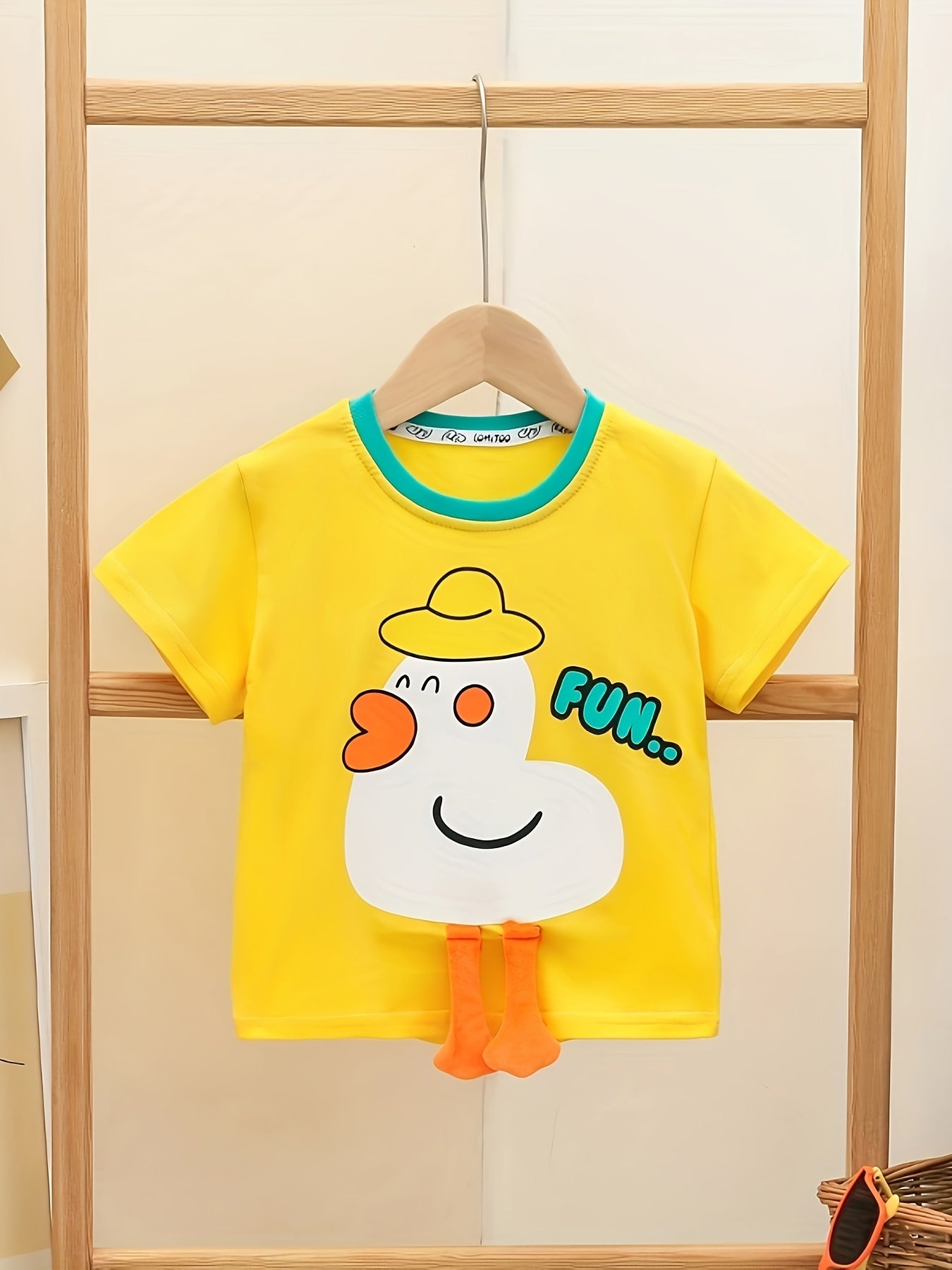 Lomi Rabbit Clothing Boys And Girls Short-Sleeved T-Shirt