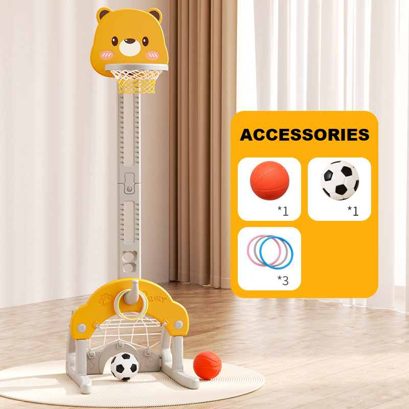 Kids Basketball Hoop Stand Height Adjustable 142CM Water base