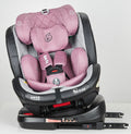 Preorder - Royal Pink i-Size 360 Rotating Convertible Car Seat with ISOFIX and Top Tether