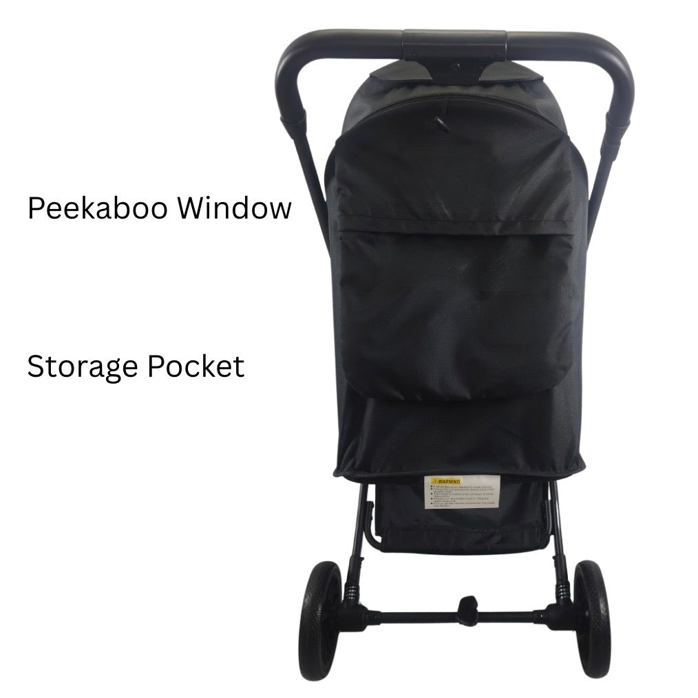 Cooper - Compact & Lightweight Urban Stroller + Capsule Car Seat + Base with Pull Handle